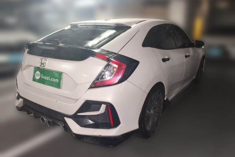 Used Honda Civic 2021 HATCHBACK 220TURBO CVT Trendy Cool Edition Rear Right 45 Deg