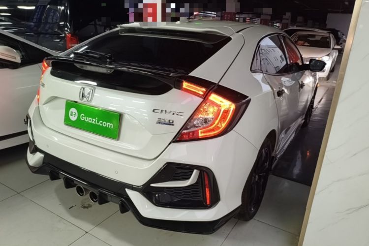 Used Honda Civic 2021 HATCHBACK 220TURBO CVT Trendy Cool Edition Rear Right 45 Deg