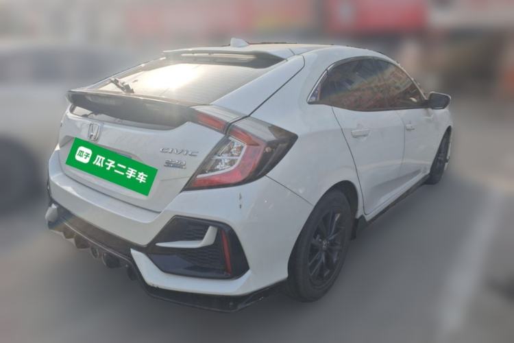 Used Honda Civic 2021 HATCHBACK 220TURBO CVT New Trendsetter Rear Right 45 Deg