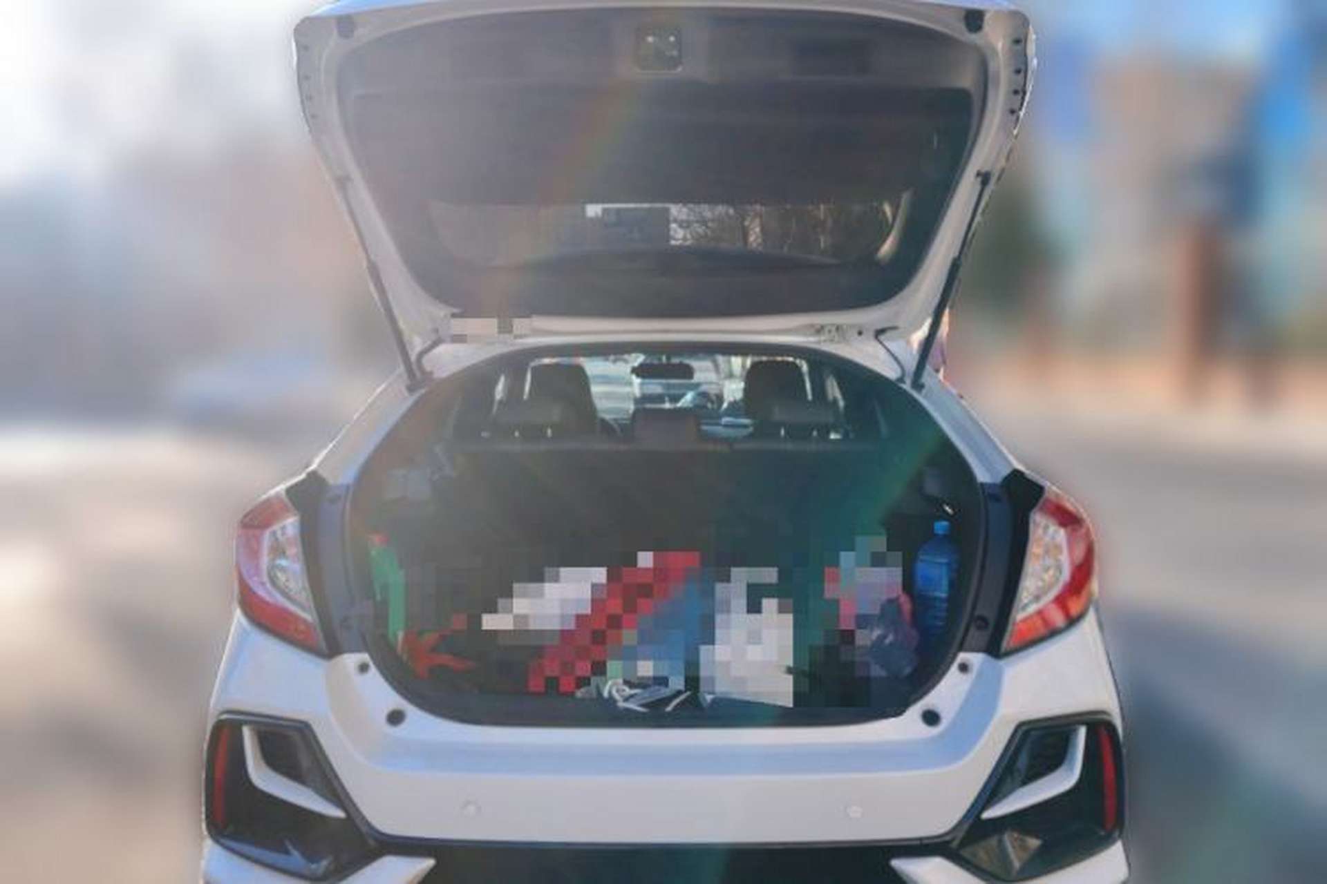 Used Honda Civic 2021 HATCHBACK 220TURBO CVT New Trendsetter Trunk