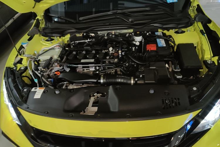 Used Honda Civic 2021 HATCHBACK 220TURBO CVT New Trendsetter Engine Bay