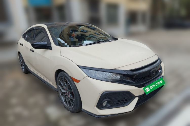 Used Honda Civic 2021 HATCHBACK 220TURBO CVT Trendy Cool Edition Front Right 45 Deg