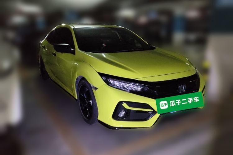 Used Honda Civic 2021 HATCHBACK 220TURBO CVT Trendy Cool Edition Front Right 45 Deg
