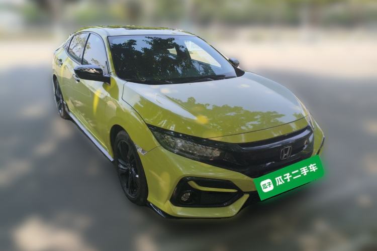 Used Honda Civic 2021 HATCHBACK 220TURBO CVT Trendy Cool Edition Front Right 45 Deg