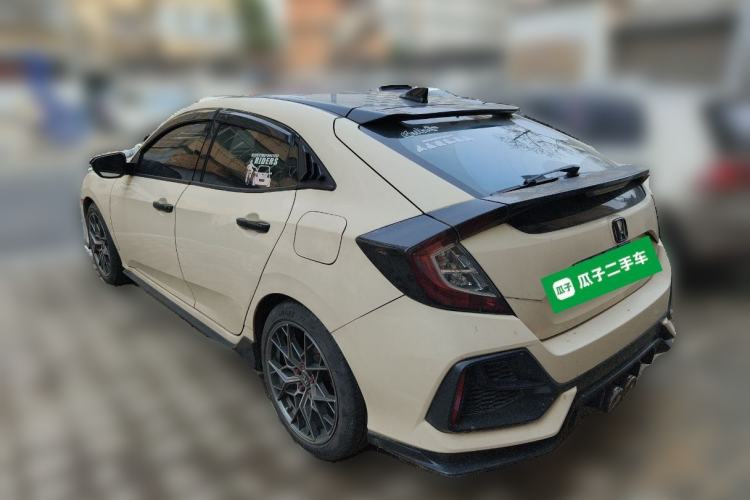Used Honda Civic 2021 HATCHBACK 220TURBO CVT Trendy Cool Edition Rear Left 45 Deg