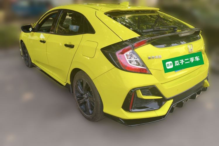 Used Honda Civic 2021 HATCHBACK 220TURBO CVT Trendy Cool Edition Rear Left 45 Deg