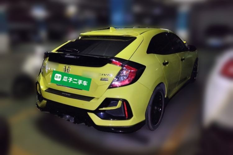Used Honda Civic 2021 HATCHBACK 220TURBO CVT Trendy Cool Edition Rear Right 45 Deg