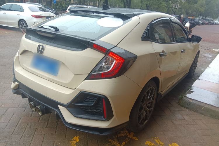 Used Honda Civic 2021 HATCHBACK 220TURBO CVT Trendy Cool Edition Rear Right 45 Deg