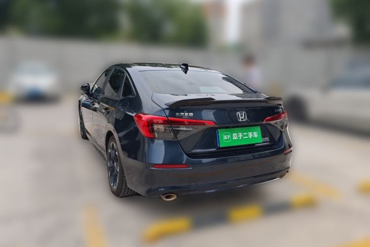Used Honda Civic 2022 240TURBO CVT Dynamic Edition Rear Left 45 Deg
