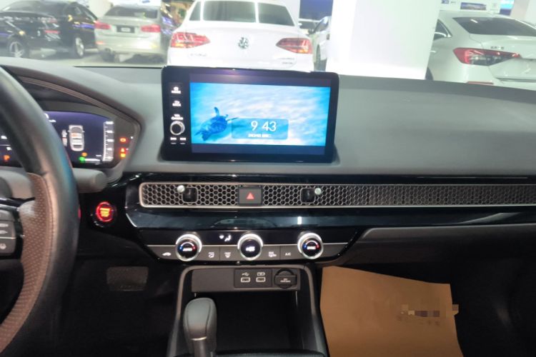 Used Honda Civic 2022 240TURBO CVT Dynamic Edition Audio And AC Panel
