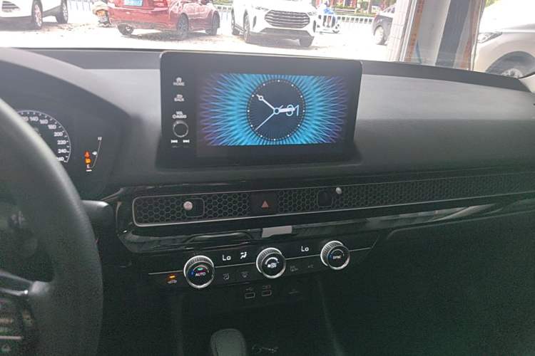 Used Honda Civic 2022 240TURBO CVT Dynamic Edition Audio And AC Panel