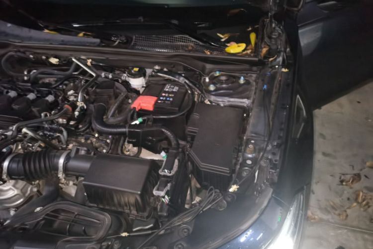 Used Honda Civic 2022 240TURBO CVT Dynamic Edition Engine Bay Left