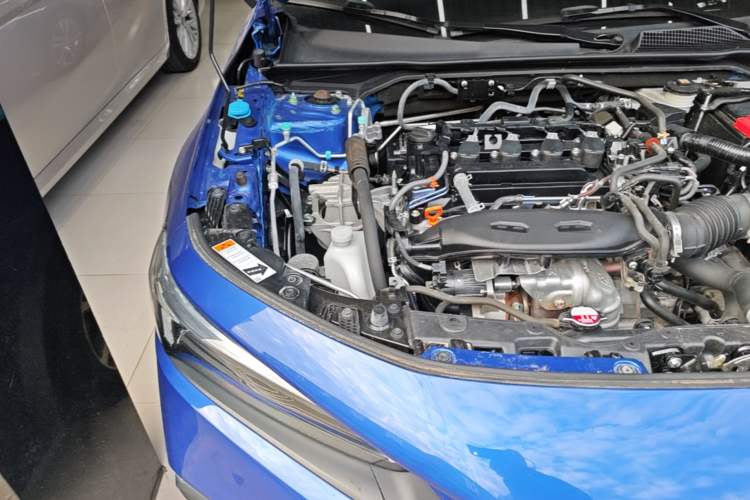 Used Honda Civic 2022 240TURBO CVT Dynamic Edition Engine Bay Right