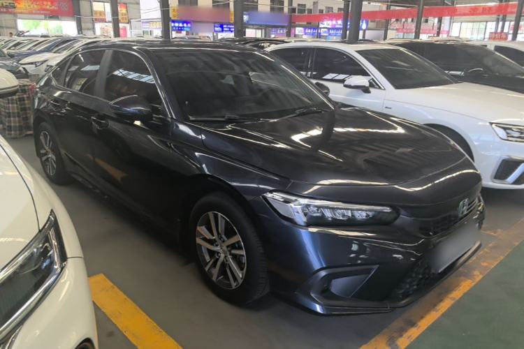 Used Honda Civic 2022 240TURBO CVT Dynamic Edition Front Right 45 Deg