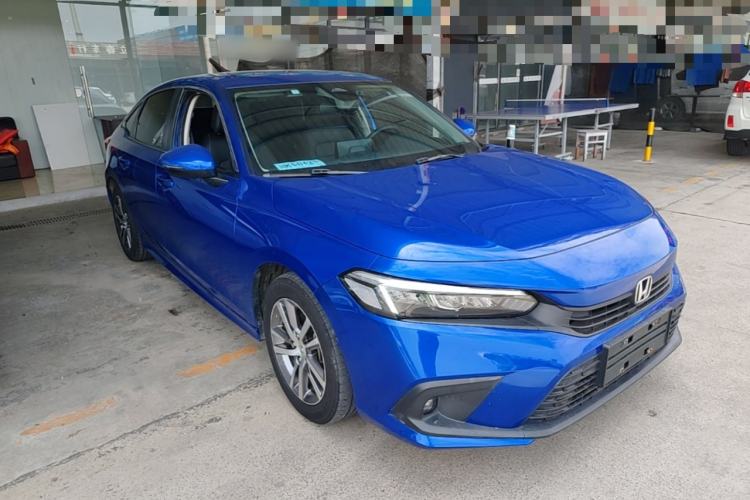 Used Honda Civic 2022 240TURBO CVT Dynamic Edition Front Right 45 Deg