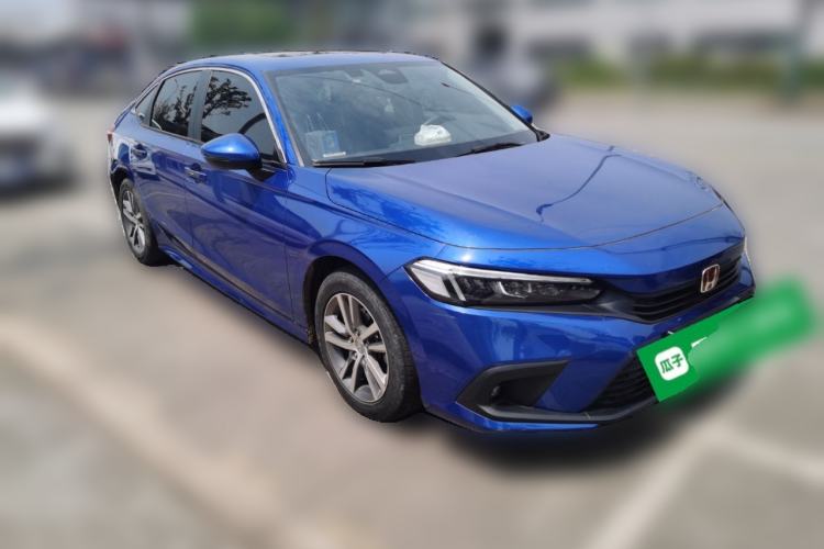 Used Honda Civic 2022 240TURBO CVT Dynamic Edition Front Right 45 Deg