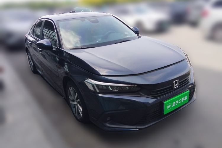 Used Honda Civic 2022 240TURBO CVT Dynamic Edition Front Right 45 Deg