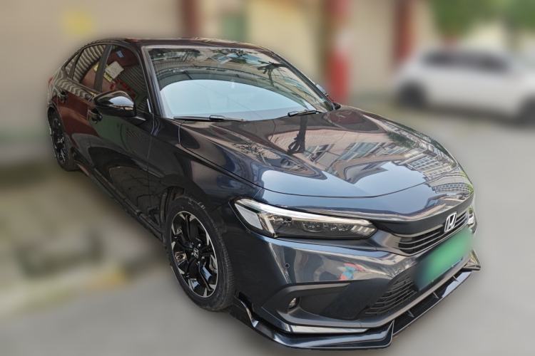 Used Honda Civic 2022 240TURBO CVT Dynamic Edition Front Right 45 Deg