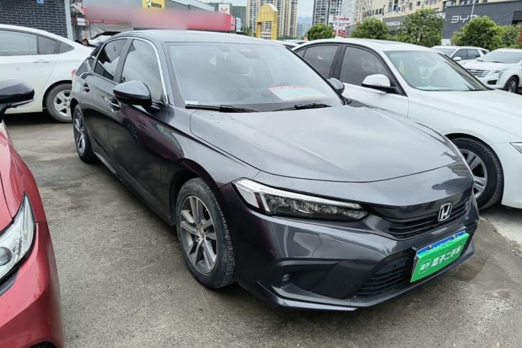 Used Honda Civic 2022 240TURBO CVT Dynamic Edition Front Right 45 Deg