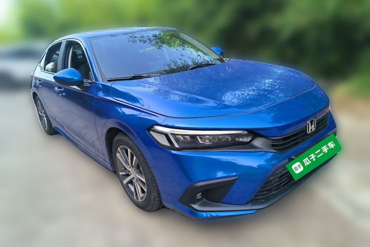 Used Honda Civic 2022 240TURBO CVT Dynamic Edition Front Right 45 Deg