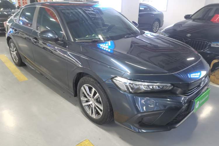 Used Honda Civic 2022 240TURBO CVT Dynamic Edition Front Right 45 Deg