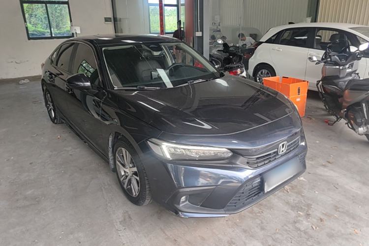 Used Honda Civic 2022 240TURBO CVT Dynamic Edition Front Right 45 Deg