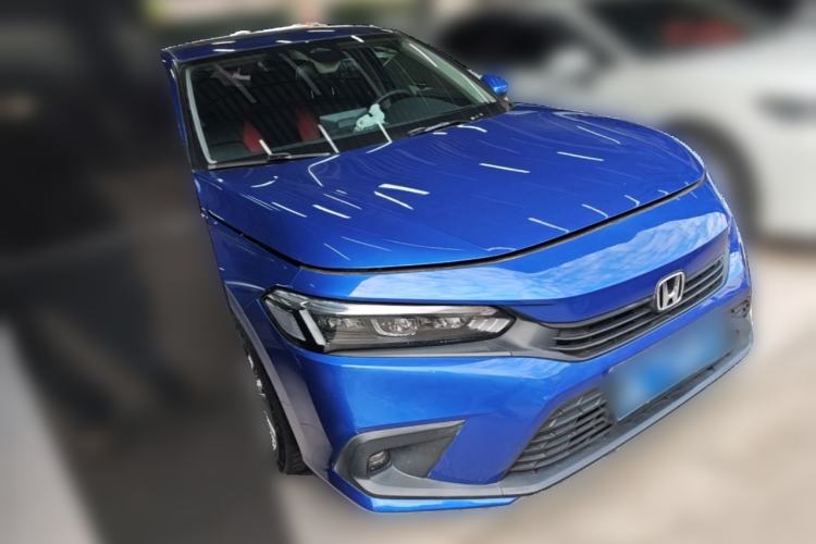 Used Honda Civic 2022 240TURBO CVT Dynamic Edition Front Right 45 Deg