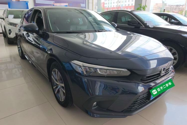 Used Honda Civic 2022 240TURBO CVT Dynamic Edition Front Right 45 Deg