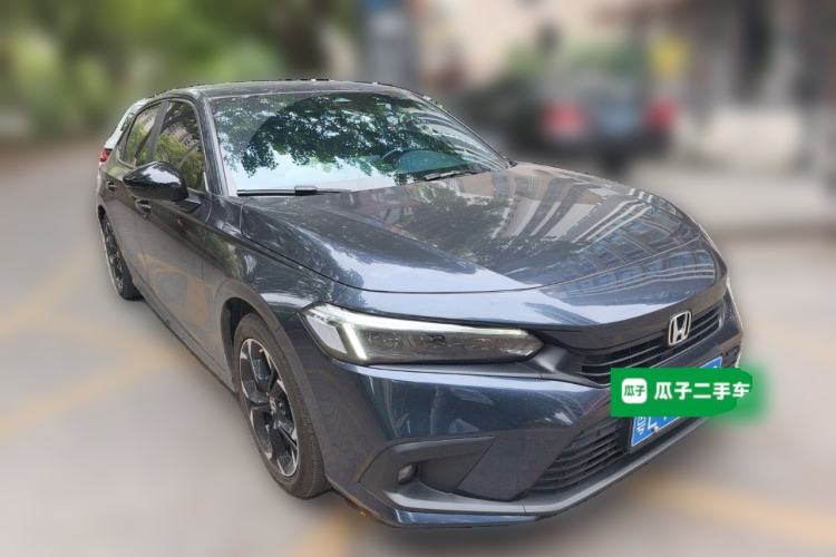 Used Honda Civic 2022 240TURBO CVT Dynamic Edition Front Right 45 Deg