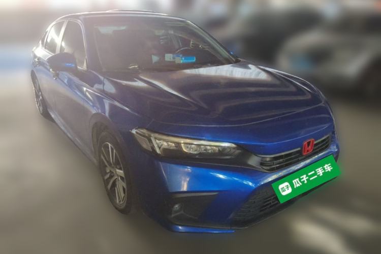 Used Honda Civic 2022 240TURBO CVT Dynamic Edition Front Right 45 Deg