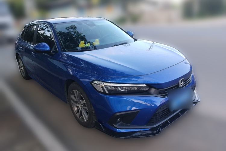 Used Honda Civic 2022 240TURBO CVT Dynamic Edition Front Right 45 Deg