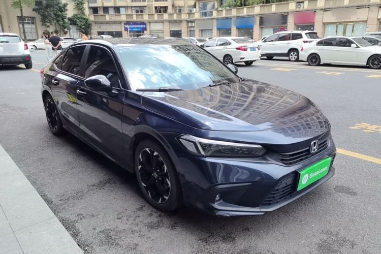Used Honda Civic 2022 240TURBO CVT Dynamic Edition Front Right 45 Deg