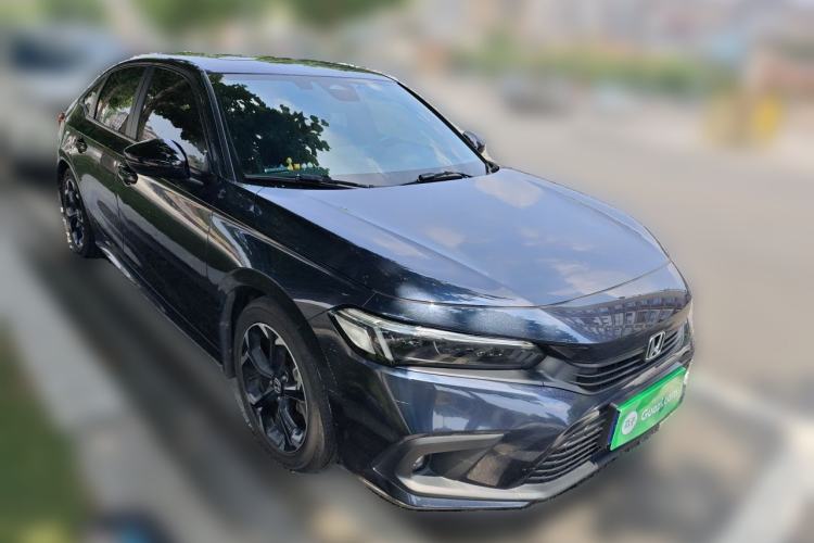 Used Honda Civic 2022 240TURBO CVT Dynamic Edition Front Right 45 Deg