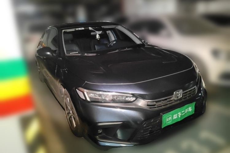 Used Honda Civic 2022 240TURBO CVT Dynamic Edition Front Right 45 Deg