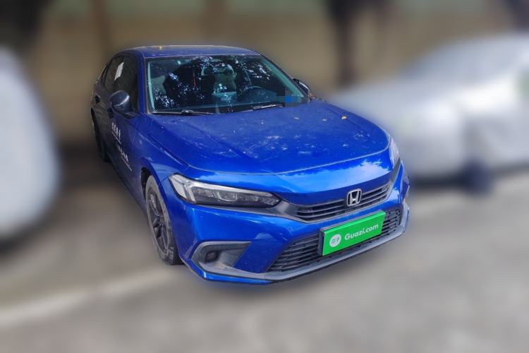 Used Honda Civic 2022 240TURBO CVT Dynamic Edition Front Right 45 Deg
