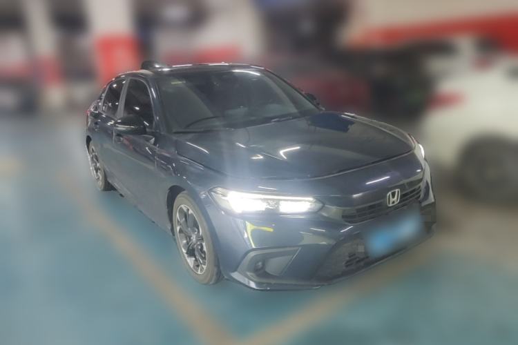 Used Honda Civic 2022 240TURBO CVT Dynamic Edition Front Right 45 Deg