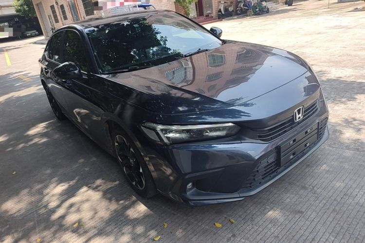 Used Honda Civic 2022 240TURBO CVT Dynamic Edition Front Right 45 Deg