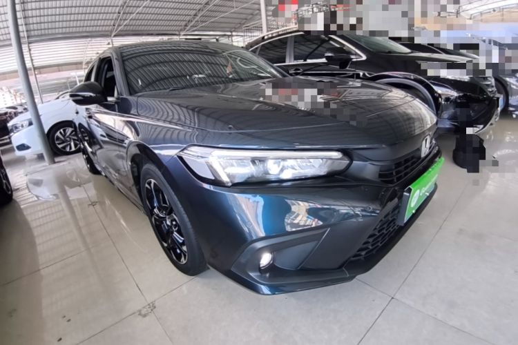 Used Honda Civic 2022 240TURBO CVT Dynamic Edition Front Right 45 Deg