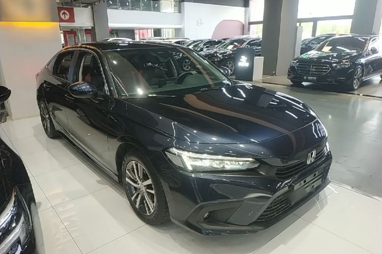 Used Honda Civic 2022 240TURBO CVT Dynamic Edition Front Right 45 Deg