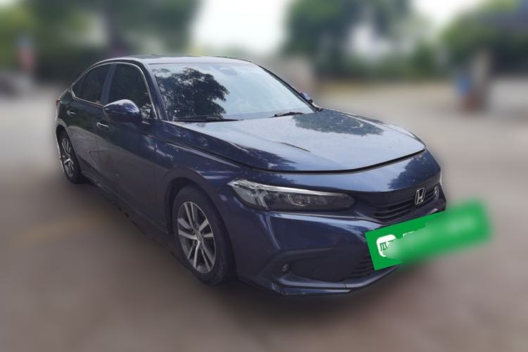 Used Honda Civic 2022 240TURBO CVT Dynamic Edition Front Right 45 Deg