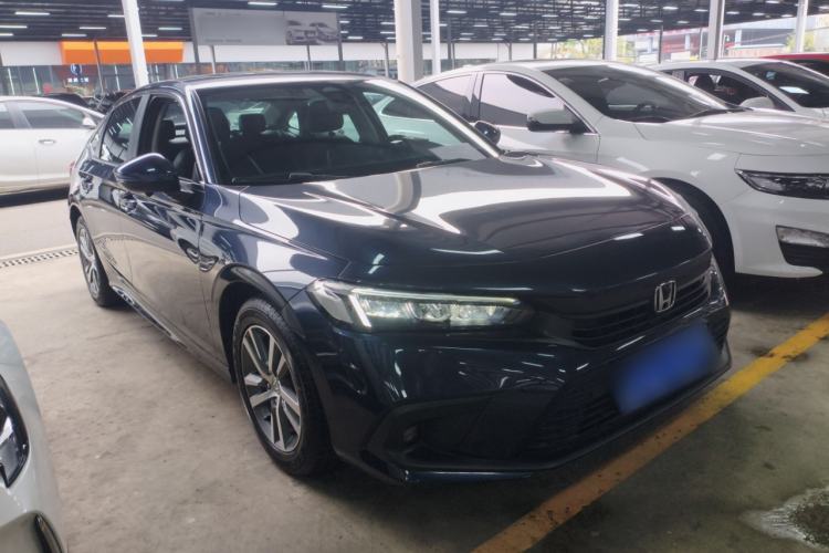 Used Honda Civic 2022 240TURBO CVT Dynamic Edition Front Right 45 Deg