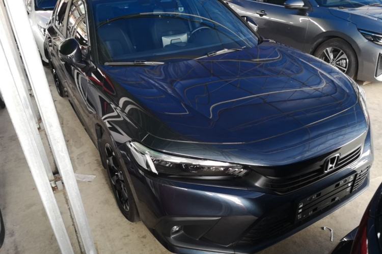 Used Honda Civic 2022 240TURBO CVT Dynamic Edition Front Right 45 Deg