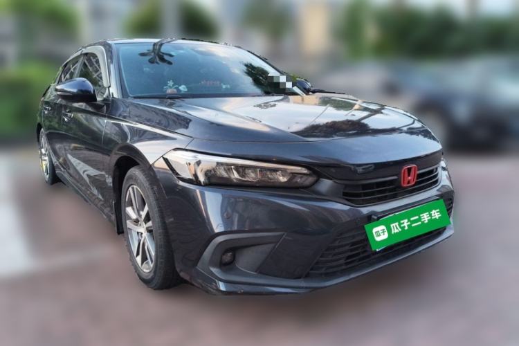 Used Honda Civic 2022 240TURBO CVT Dynamic Edition Front Right 45 Deg