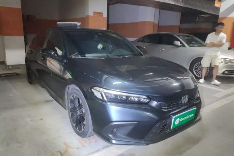 Used Honda Civic 2022 240TURBO CVT Dynamic Edition Front Right 45 Deg