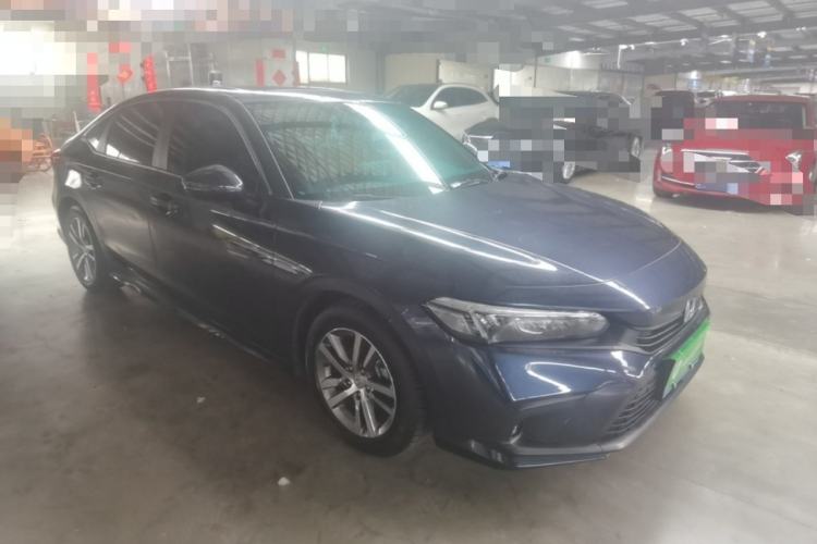 Used Honda Civic 2022 240TURBO CVT Dynamic Edition Front Right 45 Deg