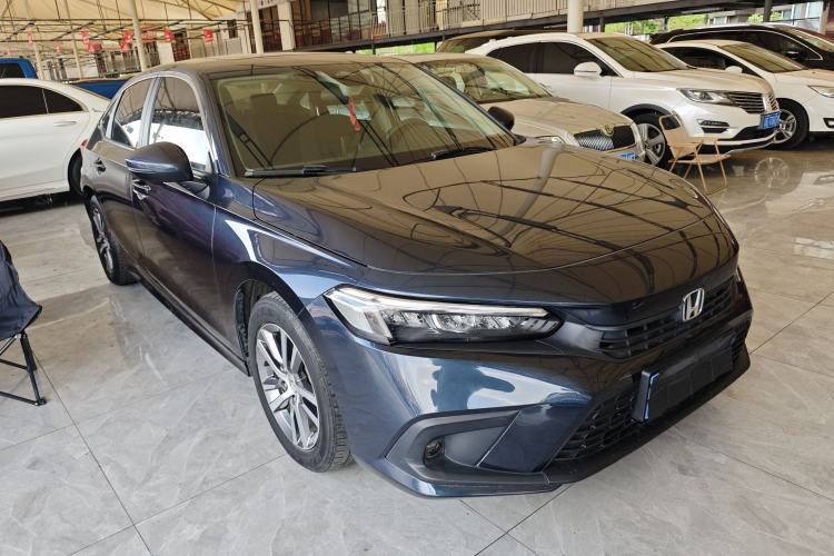 Used Honda Civic 2022 240TURBO CVT Dynamic Edition Front Right 45 Deg