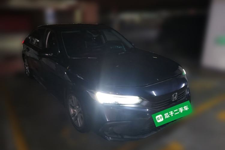 Used Honda Civic 2022 240TURBO CVT Dynamic Edition Front Right 45 Deg