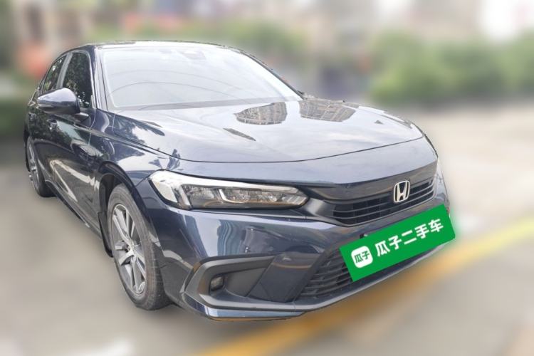 Used Honda Civic 2022 240TURBO CVT Dynamic Edition Front Right 45 Deg
