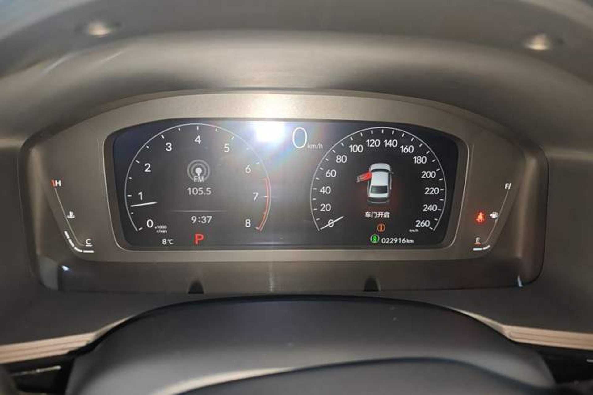 Used Honda Civic 2022 240TURBO CVT Dynamic Edition Instrument Cluster