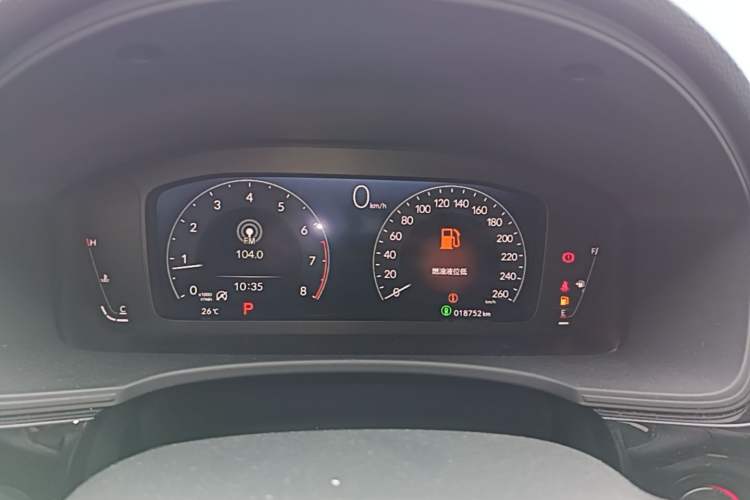 Used Honda Civic 2022 240TURBO CVT Jingcheng Edition Instrument Cluster